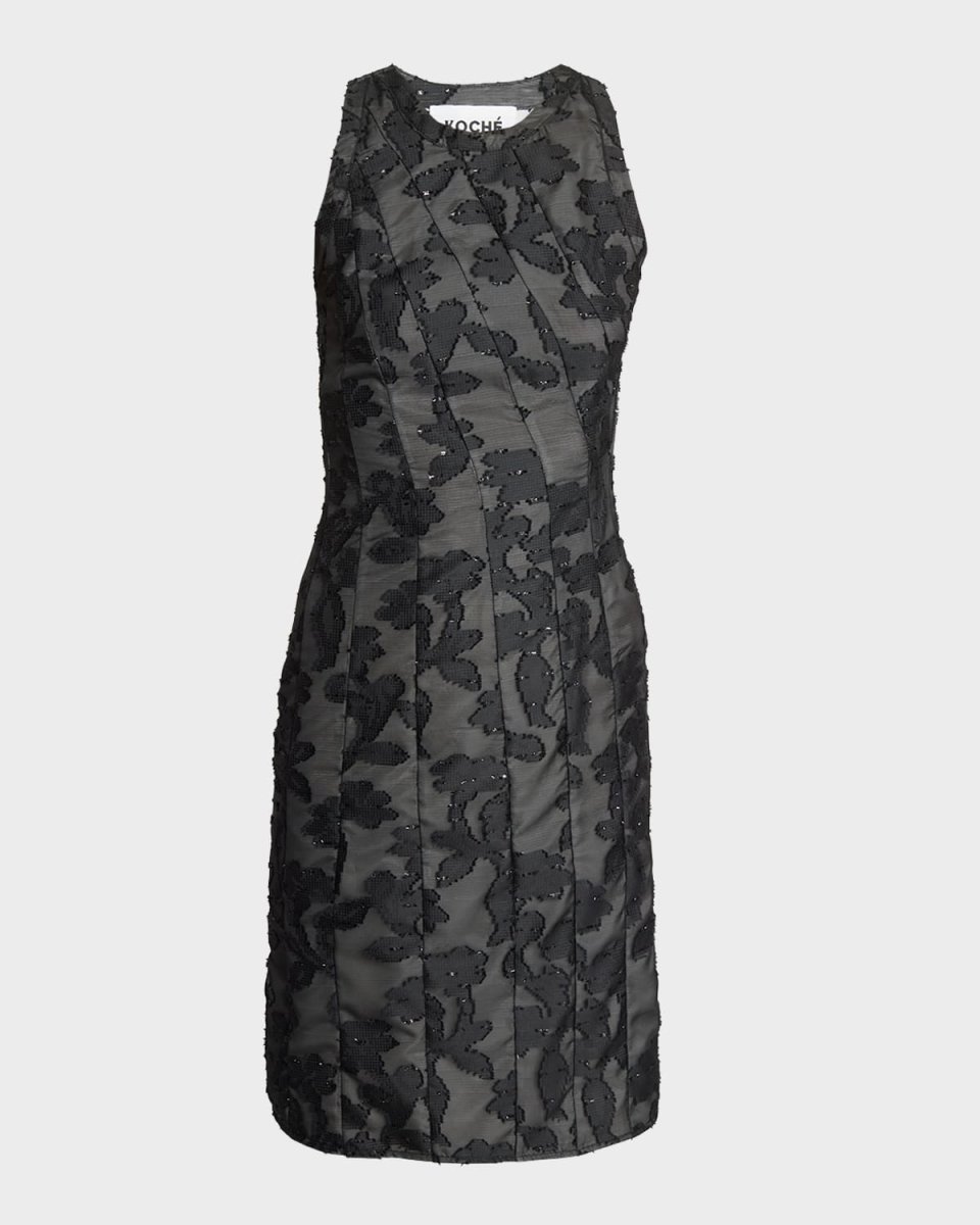 Embellished Sleeveless Mini Dress